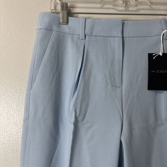 J.CREW Mid-rise Portia Pant in Italian Stretch Merino Wool Blend 6 Petite CI442 - Picture 4 of 16